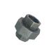 Male Female Thread Union black malleable pipe fittings For 150Lb