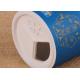 Plastic Sifter Lid Paper Composite Cans Paper Tube For Salt / Powder Packaging