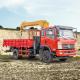 China Ⅵ Standards Small Truck Mounted Cranes 6.3tons With 360 Rotation