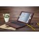 Brown ABS keys Ipad3 Bluetooth Keyboard Case support Iphone 3G, 3GS