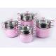 2.5mm Body Thickness Colored Pots And Pans