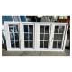 High Security Hurricane Impact Casement Windows 36x36 Inch Caribbean Approved