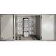 Wall Mounted Fiber Optic Distribution Box With PLC Splitter 24F/Tray 288F Max Capacity