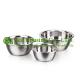 Stainless Steel cooking cookware kitchen set factory price 3 pieces seasoning