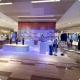Full-color Outdoor LED Pixel Grid Screen , Waterproof Intelligent Flexible Transparent LED Grid Screen
