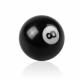 OEM ODM 8 Ball Gear Shift Knob Dia54mm Crystal Ball Shift Knob
