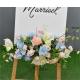Artistic Fake Wedding Flowers Plastic Roses Bulk Simulation Bouquet