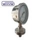 100mm DN20 PN40 Flange Type Pressure Gauge SS316 Stainless Steel