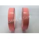 Acrylic Adhesive Pink High Voltage Electrical Tape For Capacitor / Electric Wire