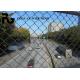 1.8m Metal Chain Link Fence 60x60mm For Playground