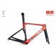 NEW FULL Fiber CARBON 700C ROAD bike AERO FRAME  fork  700C*47CM S-T