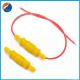 Moistureproof Waterproof 6x30 6.3x32 3AG AGC Nylon Glass Tube In-Line Fuse Holder For Street Lamp