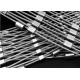 316 Stainless Steel Wire Rope Mesh / Diamond Shape Ferrule Rope Mesh