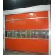 Fast Acting Roller Shutter Doors Thermal Insulation High Speed Vinyl Roll Up Doors