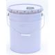 Steel 5 Gallon Metal Paint Bucket Rust Resistant With Spouted Lug Cover