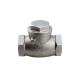 316SS Flange Check Valve NPT Ends 3/8'' 200 Psi 14 Bar with Metal Seat