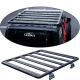 4x4 Roof Rack Gutter Mount Universal Car Roof Carrier Luggage for Jeep Wrangler JL