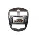 Double din car dvd player with radio wifi touchscreen for nissan tidda