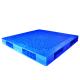 Durable Blue Reusable Plastic Pallets With Virgin HDPE / Recycled PP