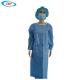 SMS Nonwoven Medical Protective Equipment Disposable Isolation Gown 45gsm