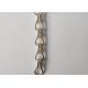 Architectural Anodized 1.5mm Metal Chain Link Door Curtain Antirust