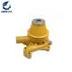 For Komatsu PC400-1 WA350-1 Construction machinery parts 6D110 Engine water pump 6138-61-1860 6138-61-1400