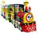 Hansel outdoor amusement park items battery power trackless train rides  electric