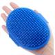 No Fingered Pet Grooming Gloves Blue For Cats Dogs Eco Friendly Small Animals