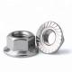 M8 Stainless Steel SS304 Hex Flange Nut DIN6923 Marine Grade Stainless Steel Nuts And Bolts
