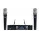 SU-700 infrared  selectable 2*100 channel frequency wireless microphone/cheap digital