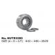 32x80x28 29 Roller NUTR3280 Textile Machinery Bearings
