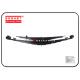 Isuzu 4HK1 NQR75 Truck Chassis Parts 8-98239514-0 8-98079902-0 8982395140 8980799020 Rear Leaf Spring Assembly
