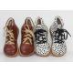 4-6 Years / 7-12 Years Leopard Print Kids Leather Boots Kids Shoes for Boys Girls