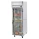 Upright Single Door Freezer Commercial 2022 Deep Freezer Stainless Steel Glass Door Meat Chiller Cooler