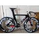 Fixed Gear Carbon TT Bike Aero Shaping Racing Time Trial Bicycle