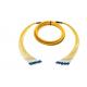 Trunks Fiber Optic Cable Assemblies , Customized Single Mode Fiber Lc To Lc