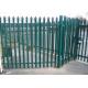 Europe Powder Coated / Galvanized Steel Palisade Fencing W / D Type