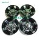 Electric And Gas Golf Cart Parts Sport Wheel Cover Customized Color
