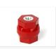Durm type electrical busbar insulator connector M10*40mm PF material red colour