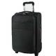 Fashion Men Black polyester/ nylon Trolley Bag have Skating wheels with bearing for travel