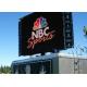 HD Outdoor Led Display Screen , LED Advertising Screen With Stee Cabinet / Wifi Control