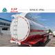 Carbon Steel Fuel Tanker Trailer 40kl 42kl 45kl For Gas Station