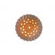 Brown Turbo Diamond Cup Grinding Disc 4.5 Inch Concrete Cup Wheel