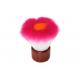 Foundation Kabuki Makeup Brush Pink Flower Synthetic Hair Makeup Brushes