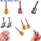 1:12 Dollhouse Miniature Music Electric Guitar For Kids Musical Toy House Decor