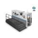 Automatic Flat Bed Die Punching Machine ,  Corrugated Paper Stripping Machine