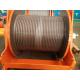 Diameter 48mm Lebus Rope Grooves Machined In Crane Winch Drum