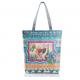 Female beauty Tower landscape canvas bag Europe Ms. printing