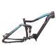 27.5 Inch Electric Bicycle Frame , Full Suspension Enduro Ebike Frame