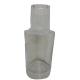 Rubber Stopper Sealing Type Perfume Bottle with Hot Stamping Surface Handling Design